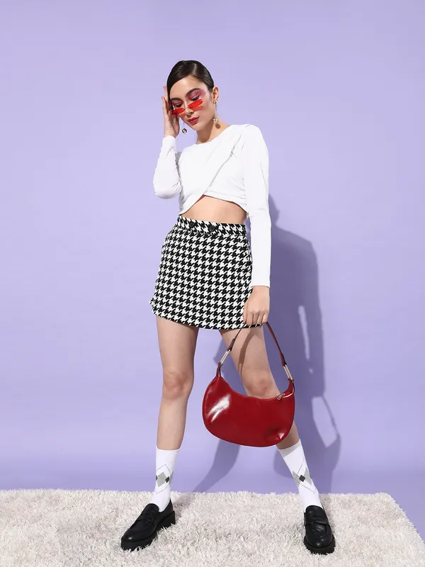Women_White_Western_Crop_Top