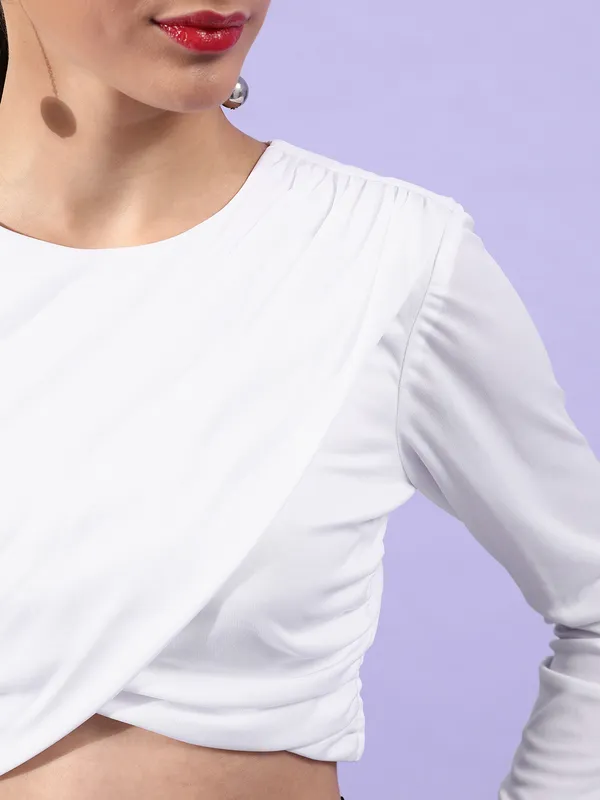 Women_White_Western_Crop_Top