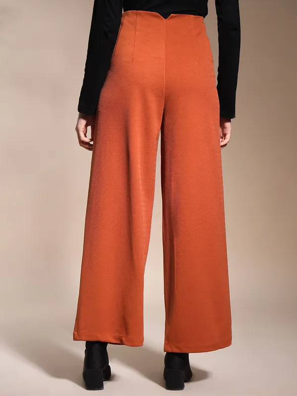 Zastraa_Rust_High_Waist_Culotte_Trouser