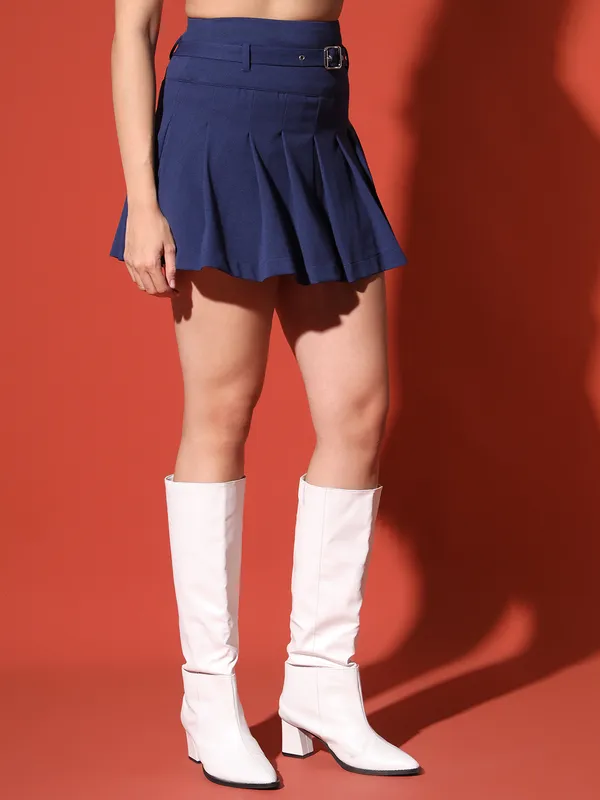 Zastraa_Accordion_Pleated_Above_Knee_Length_Flared_Skirt