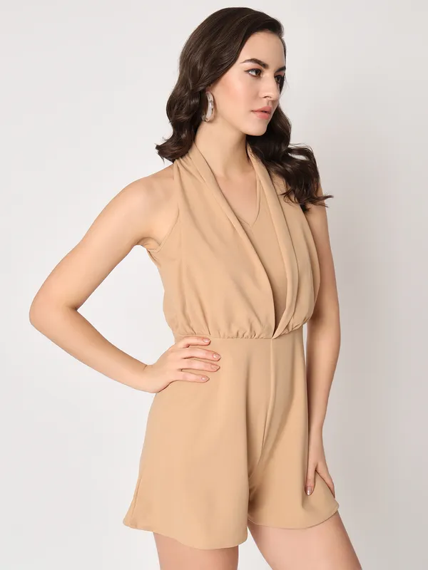 Zastraa_Nude-Coloured_Halter_Neck_Playsuit