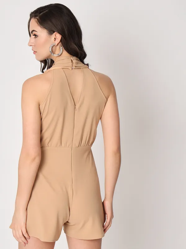 Zastraa_Nude-Coloured_Halter_Neck_Playsuit
