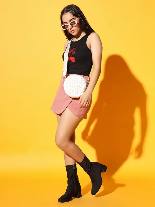 Zastraa_by_Kids_Sassy_&_Posh_Dusty_Pink_Mini-Length_Skorts