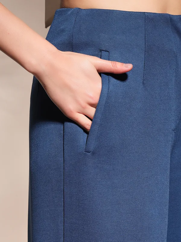 Zastraa_Denim_Blue_High_Waist_Culotte_Trouser