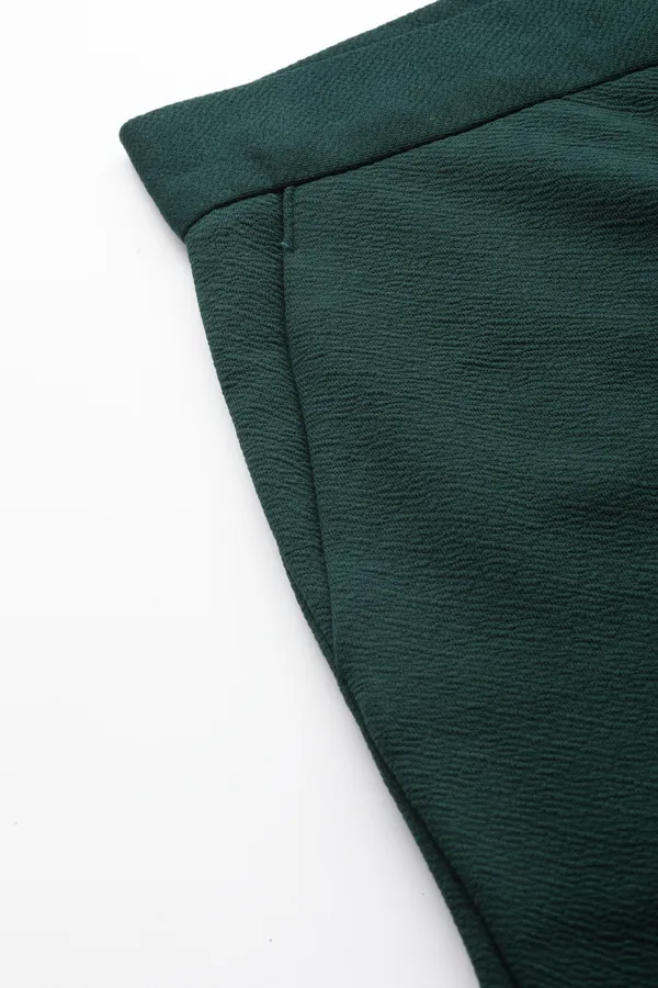 Zastraa_Women_Green_Solid_Smart_High-Rise_Trousers