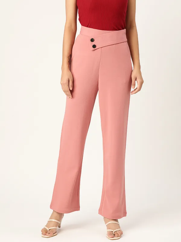 Zastraa_Women_Pink_Smart_High-Rise_Parallel_Trousers