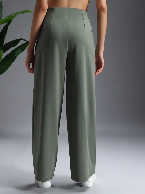 Zastraa_Off-White_High_Waist_Culotte_Trouser