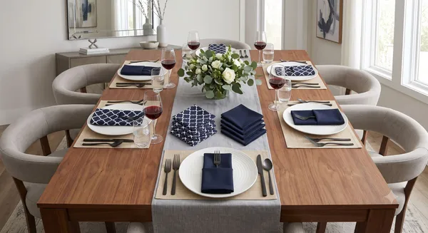 Pack_of_12_Pieces_Cotton_Blue_Ogee_Printed_and_Plain_Napkin_Set_for_Dining_and_Kitchen