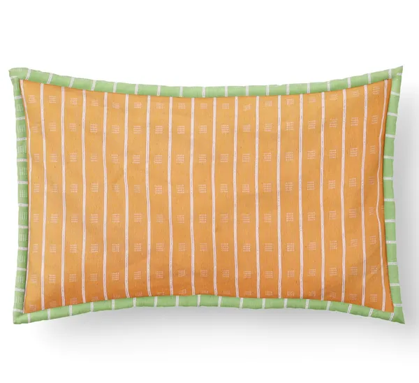 Pack_of_2_&_3_Pieces_PolyCotton_Yellow_Green_Check_Reflection_Bedsheet_Collection_With_Pillow_Cover-For_Bedroom