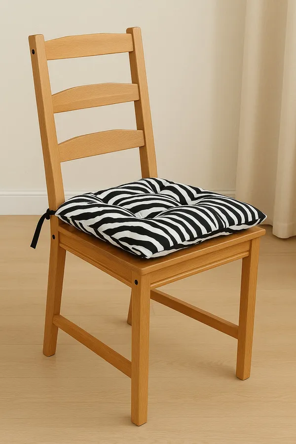 Pack_of_1_Piece_Cotton_Black_&_White_Zebra_Printed_Chair_Pad_for_Chair_&_Floor