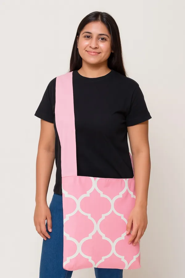 Pack_of_1_Piece_Cotton_Summer_Pink_Ogee_Printed_Collection_Crossbody_Messenger_Bag_for_Women,_Men,_Girl_&_Boy