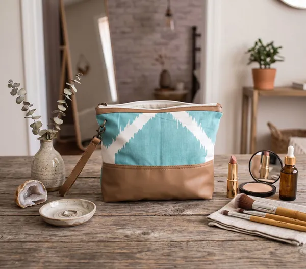 Pack_of_1_Piece_Cotton_Aqua_Ikat_Printed_Multi_Utility_Pouch_for_Travel_and_Storage_Accessories_Organizer