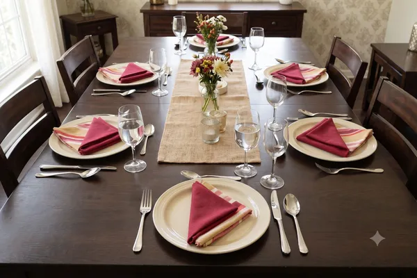 Pack_of_12_Pieces_Cotton_Maroon_Stripe_Printed_and_Plain_Napkin_Set_for_Dining_and_Kitchen