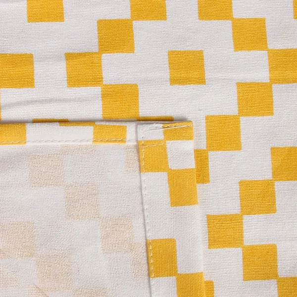 Pack_of_2_Cotton_Yellow_Chip_Printed_Eyelet_Curtain_Set_for_Window_and_Door