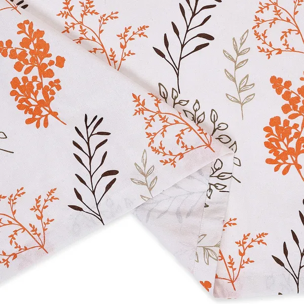 Pack_of_3_Pieces_Cotton_Saftey_Orange_Bloom_Bliss_Printed_Collection_Tab_Top_Curtain_Set_For_Bedroom_and_Living_Room