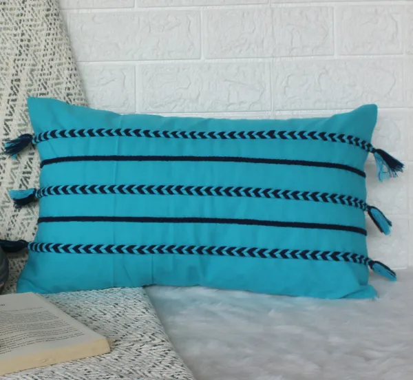 Pack_of_2_Pieces_Cotton_Blue_Boho_Braids_Collection_Cushion_and_Pillow_Cover_for_Living_Room_and_Bedroom