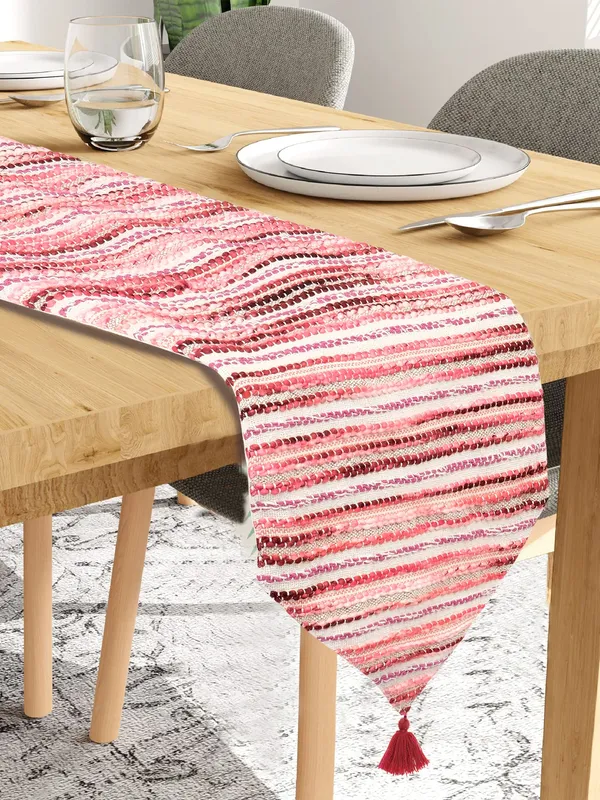 Pack_of_5,_7_&_9_Cotton_Bohemian_Charm_Collection_Table_Runner_With_Place_Mat-For_Dining_&_Center_Table