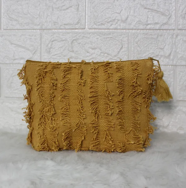 Pack_of_1_Piece_Cotton_Yellow_Boho_Fringes_Collection_Multi_Utility_Pouch_for_Men,_Women,_Girl,_Boy,_Cosmetic_Bag,_Makeup_Bags,_Travel_Accessories_Organizer