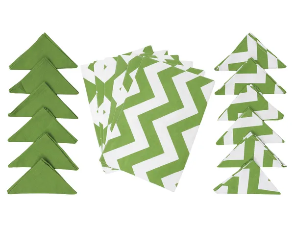 Pack_of_18_Pieces_Cotton_Green_Chevron_Printed_Place_Mat_for_Dining_and_Center_Tablefor_Dining_Table