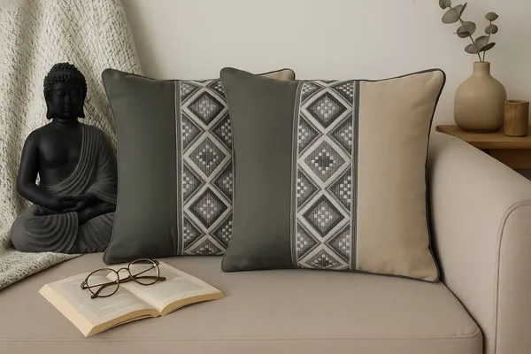 Pack_of_2_Pieces_Cotton_Silver_Mesh_Jacquard_Collection_Cushion_Cover_for_Living_Room_and_Bedroom
