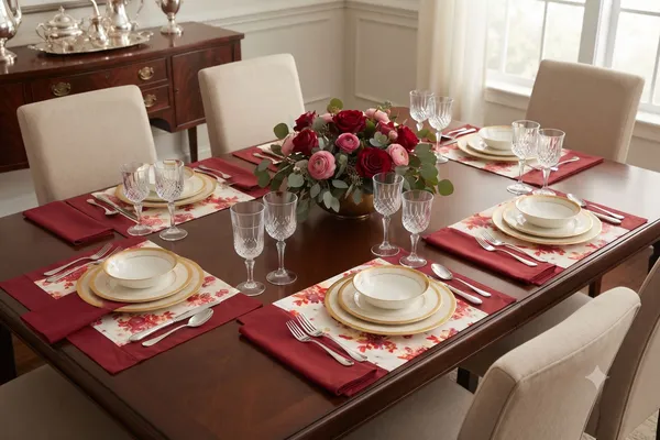 Pack_of_12_Pieces_Cotton_Maroon_Floral_Printed_Place_Mat_With_Napkin_for_Dining_and_Center_Table