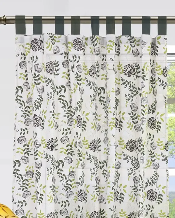 Pack_of_2_Cotton_Green_Floral_Printed_Tab_Top_Curtain_Setfor_Window_and_Door