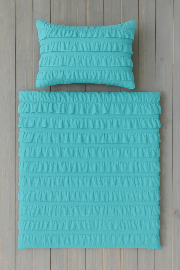 Pack_of_2_&_3_Pieces_Cotton_Ruffle_King_Single_Bedsheet_With_Pieces_Pillow_Cover_for_Bedroom,_Guest_Room,_Kids_Room