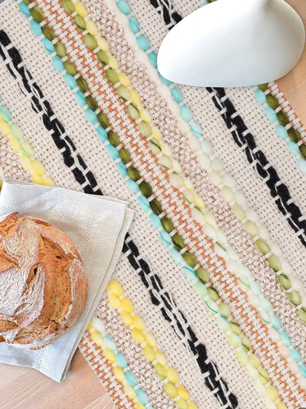 Pack_of_5,_7_&_9_Cotton_Bohemian_Charm_Collection_Table_Runner_With_Place_Mat-For_Dining_&_Center_Table