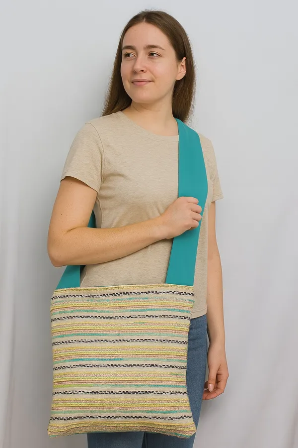 Pack_of_1_Piece_Premium_Cotton_Aqua_Stripe_Villa_Collection_Crossbody_Messenger_Shoulder_Bag_for_Women,_Men,_Girl_&_Boy