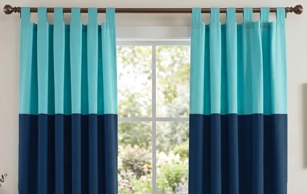 Pack_of_2_Piece_Cotton_Blue_Solid_Sheer_Summer_fun_Colorful_Tab_Top_Curtain_Set_for_Door_Curtain-For_Bedroom_and_Living_Room