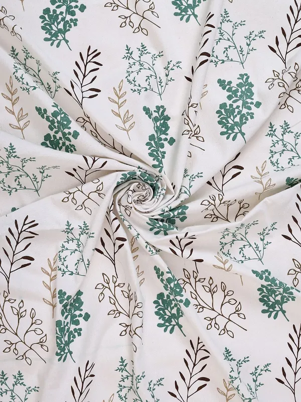 Pack_of_3_Pieces_Cotton_Aquamarine_Bloom_Bliss_Printed_Collection_Eyelet_Curtain_Set_For_Bedroom_and_Living_Room