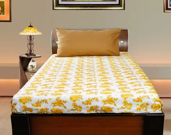 Pack_of_2_&_3_Pieces_Cotton_Yellow_Rose_Printed_Bedsheet_Set_With_Pillow_Covers_for_Bedroom,_Guest_Room,_Kids_Room