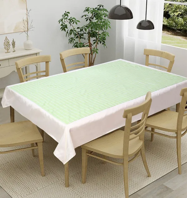 Pack_of_1_Piece_Cotton_Green_Single_Check_Reflection_Collection_Table_Cover-For_Dining_&_Center_Table