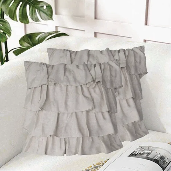 Pack_of_2_Piece_Cotton_Silver_Ruffle_Lover_Collection_Cushion_&_Pillow_Cover_For_Living_Room_and_Bedroom