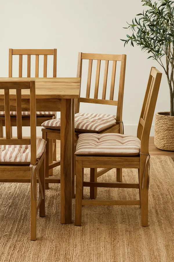 Pack_of_1_Piece_Cotton_Beige_Stripe_Chair_Pad_for_Chair_&_Floor