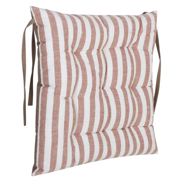 Pack_of_1_Piece_Cotton_Beige_Stripe_Chair_Pad_for_Chair_&_Floor
