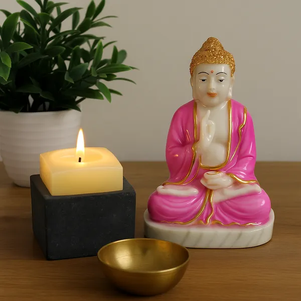 Pack_of_1_Piece_Polyresin_Pink_Budha_Idol_Statue_for_Pooja_Room_and_Decoration