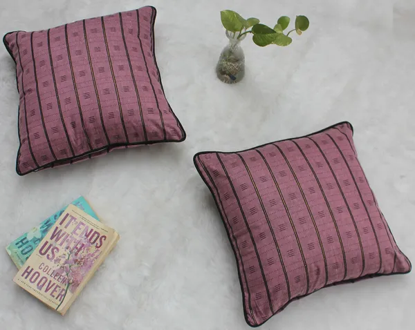 Pack_of_2_Piece_Cotton_Voila_Purple_Check_Reflection_Collection_Cushion_&_Pillow_Cover-for_Living_Room_and_Bedroom
