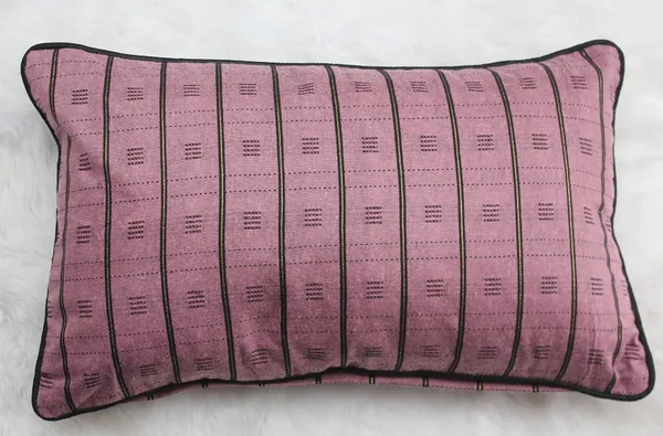 Pack_of_2_Piece_Cotton_Voila_Purple_Check_Reflection_Collection_Cushion_&_Pillow_Cover-for_Living_Room_and_Bedroom
