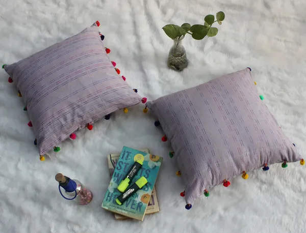 Pack_of_2_Piece_Cotton_Mauve_Sprinkles_Multicolour_PomPom_Collection_Cushion_&_Pillow_Cover-for_Living_Room_and_Bedroom