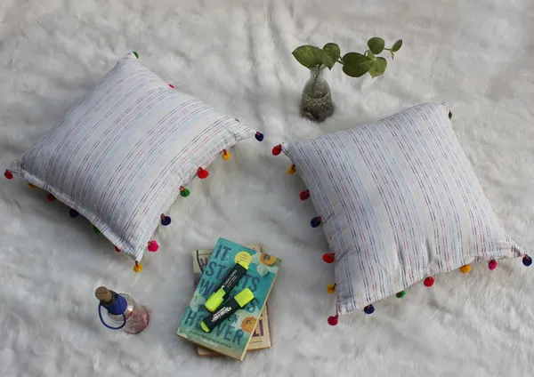 Pack_of_2_Piece_Cotton_White_Sprinkles_Multicolour_PomPom_Collection_Cushion_&_Pillow_Cover-for_Living_Room_and_Bedroom
