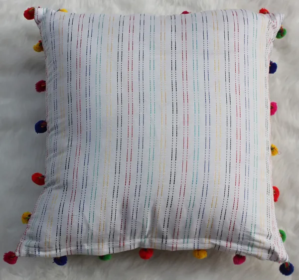 Pack_of_2_Piece_Cotton_White_Sprinkles_Multicolour_PomPom_Collection_Cushion_&_Pillow_Cover-for_Living_Room_and_Bedroom