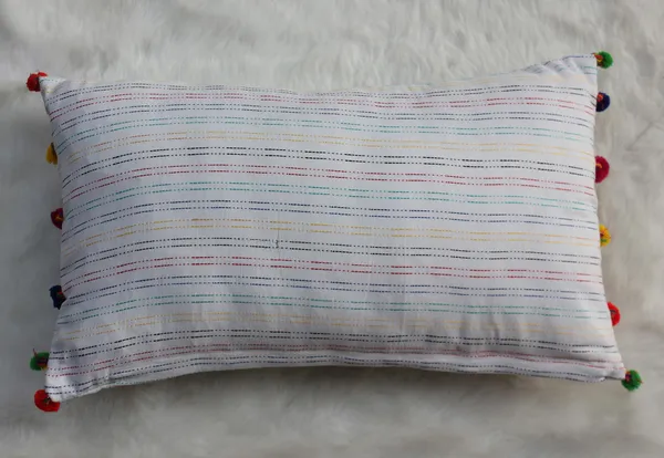 Pack_of_2_Piece_Cotton_White_Sprinkles_Multicolour_PomPom_Collection_Cushion_&_Pillow_Cover-for_Living_Room_and_Bedroom