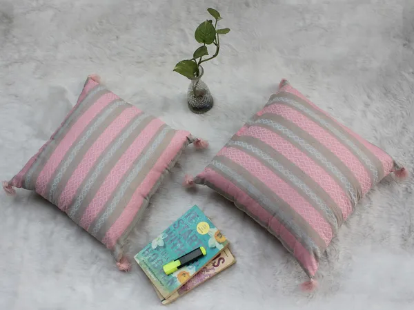 Pack_of_2_Piece_Cotton_Beige_Pink_Wonders_Weaved_Stripe_Collection_Cushion_&_Pillow_Cover-for_Living_Room_and_Bedroom