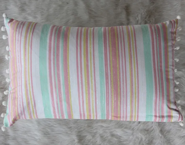 Pack_of_2_Piece_Cotton_Pink_Candy_Stripe_Pompom_Collection_Cushion_&_Pillow_Cover-for_Living_Room_and_Bedroom