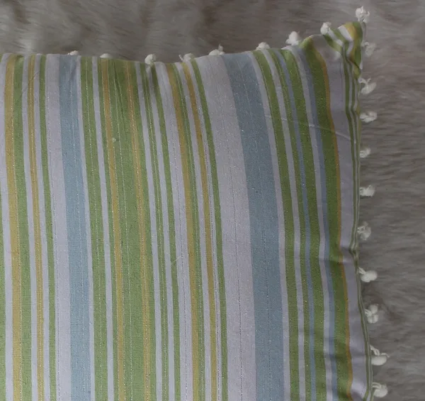 Pack_of_2_Piece_Cotton_Green_Candy_Stripe_Pompom_Collection_Cushion_&_Pillow_Cover-for_Living_Room_and_Bedroom