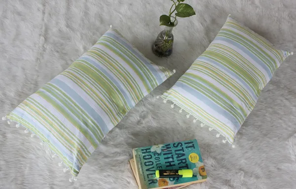 Pack_of_2_Piece_Cotton_Green_Candy_Stripe_Pompom_Collection_Cushion_&_Pillow_Cover-for_Living_Room_and_Bedroom