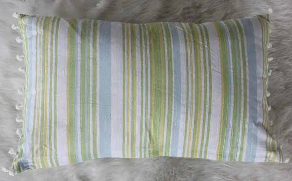 Pack_of_2_Piece_Cotton_Green_Candy_Stripe_Pompom_Collection_Cushion_&_Pillow_Cover-for_Living_Room_and_Bedroom