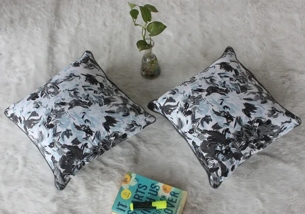 Pack_of_2_Piece_Cotton_Black_Rosy_Reflections_Collection_Cushion_&_Pillow_Cover-for_Living_Room_and_Bedroom