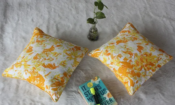 Pack_of_2_Piece_Cotton_Yellow_Rosy_Reflections_Collection_Cushion_&_Pillow_Cover-for_Living_Room_and_Bedroom